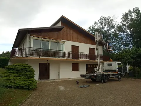 Traitement des bois en façade – après travaux
