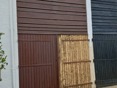 Décapage et peinture de portes – avant travaux