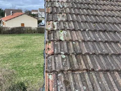 Réparation de rive de toiture – après travaux